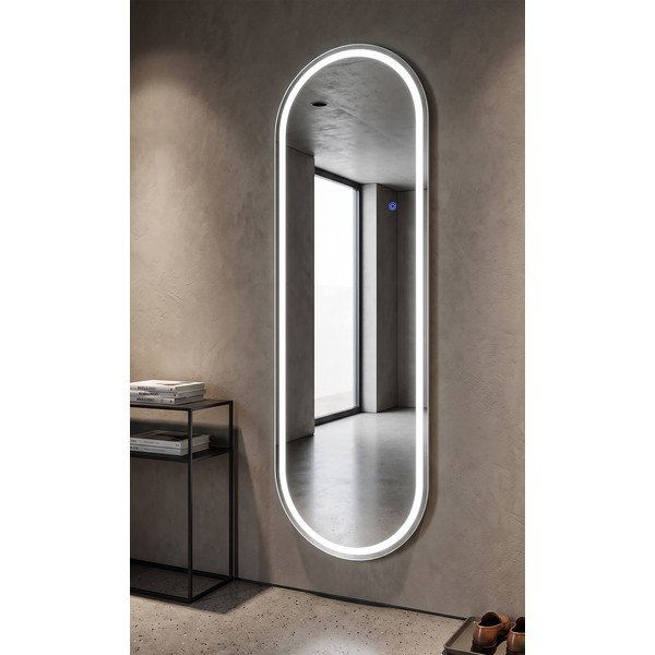 Specchio da parete con illuminazione 50x160 cm Oval – Mauro Ferretti-image-1