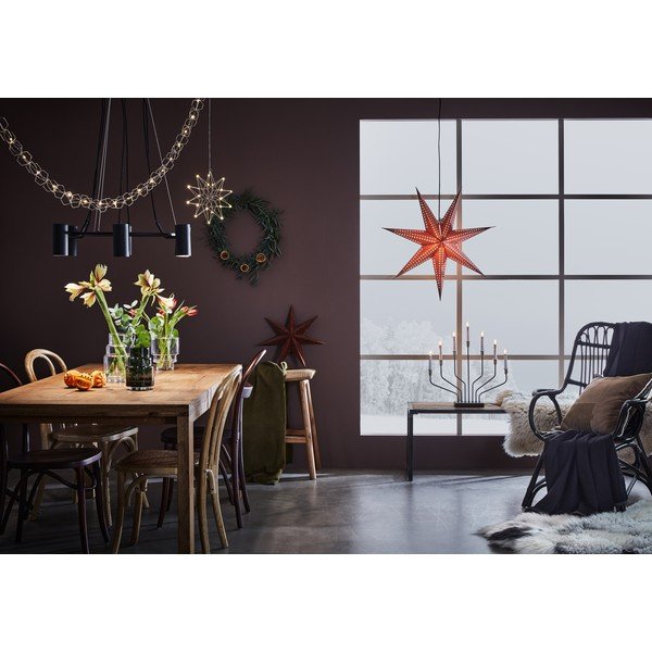 Decorazione luminosa con motivo natalizio in colore oro ø 31 cm Gleam - Markslöjd-image-1