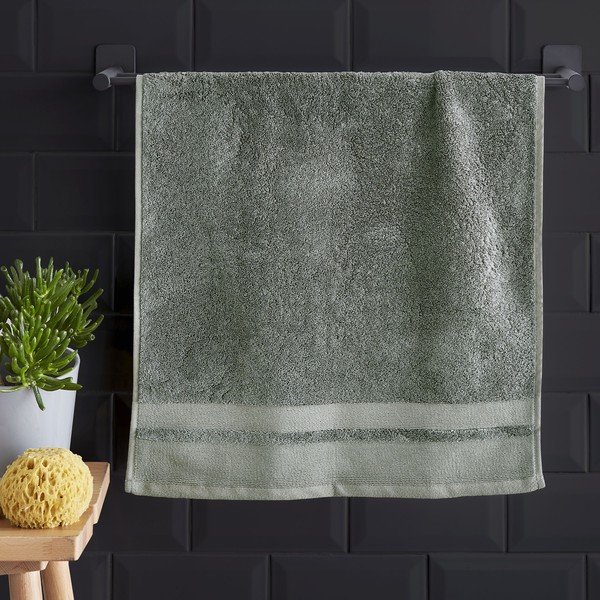 Asciugamano verde 70x120 cm Zero Twist - Content by Terence Conran-image-1