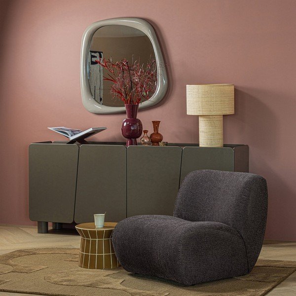 Tavolino rotondo in ceramica ø 38 cm Plu – WOOOD-image-2