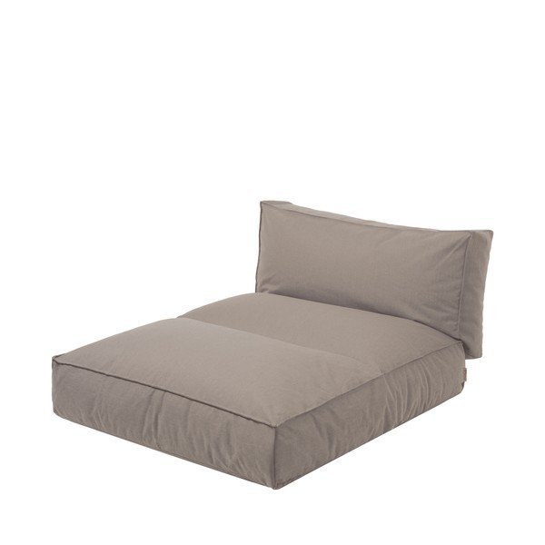 Lettino da giardino imbottito beige Stay - Blomus