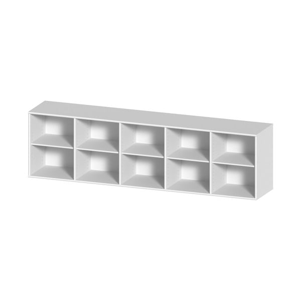 Libreria a sospensione bianca 220x61 cm Mistral - Hammel Furniture-image-2
