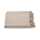 Copriletto beige in cotone 220x240 cm Lotus – Mijolnir