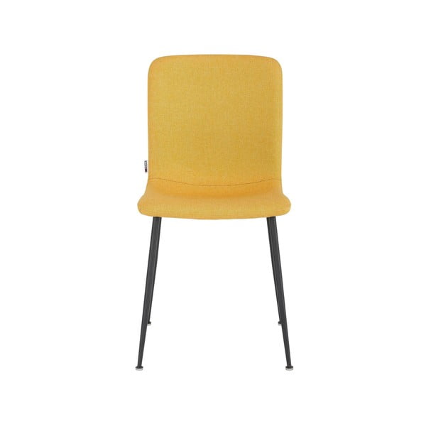 Sedie da pranzo gialle in un set di 2 Faye - Støraa-image-1