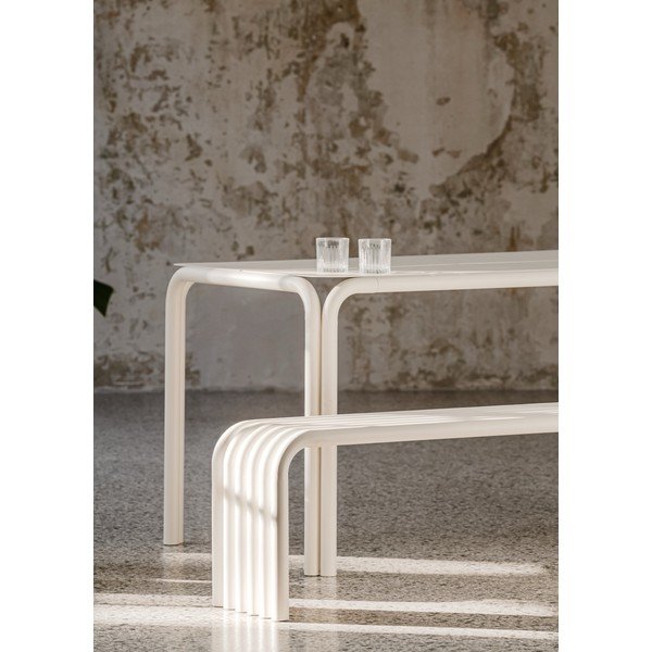 Tavolo da pranzo da giardino in metallo 84x135 cm Nokk – noo.ma-image-3
