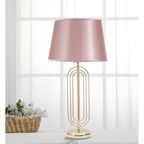 Lampada da tavolo rosa, altezza 64 cm Krista - Mauro Ferretti-image-1