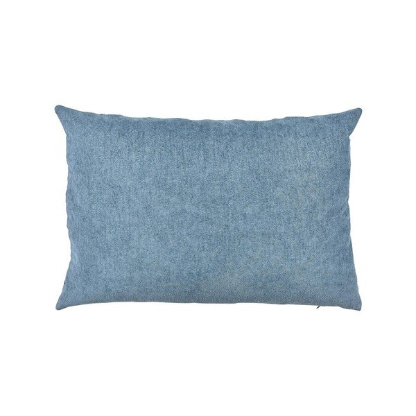 Cuscino blu ad alto contenuto di cotone Klara, 40 x 60 cm China - Södahl