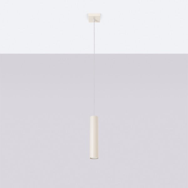 Lampadario color crema ø 8 cm Castro – Sollux-image-4