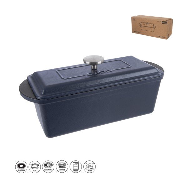 Stampo per pane in cassetta in ghisa 35x14 cm Litina – Orion-image-4