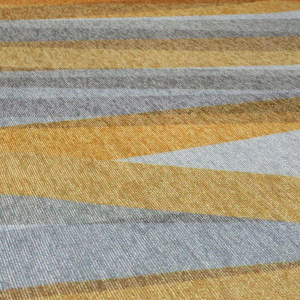 Tappeto lavabile arancione/grigio 170x240 cm MATCH ISABELLA - Flair Rugs-image-3