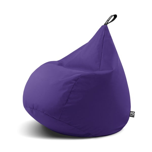 Puof a sacco viola Drop L – So Soft?