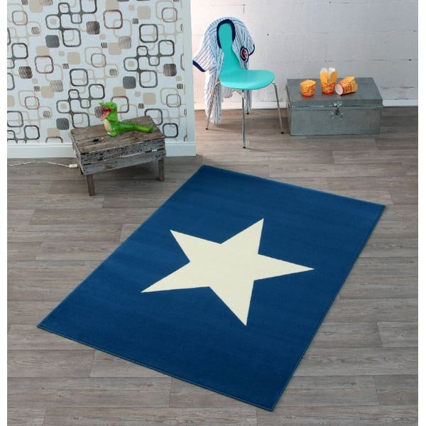 Tappeto blu City & Mix , 140 x 200 cm Star - Hanse Home-image-1