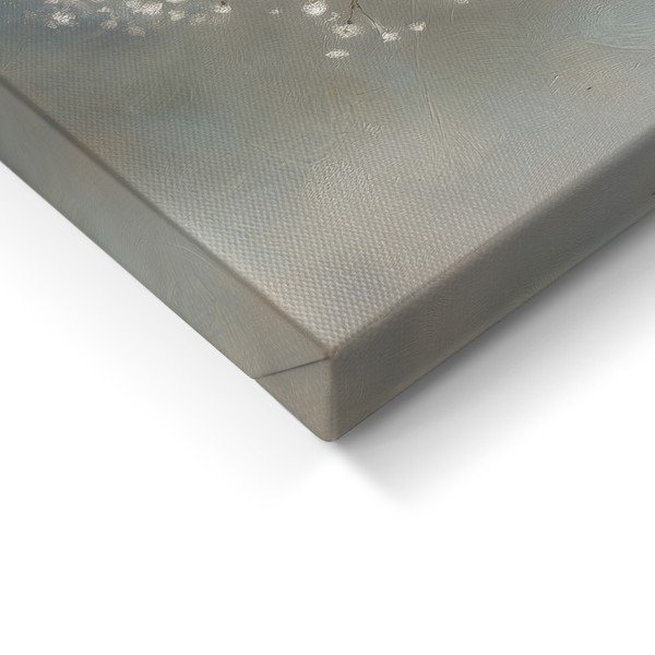 Dipinto stampato dipinto su tela 32x32 cm Gypsophila – Styler-image-4