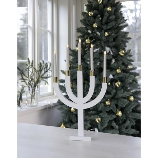 Decorazione luminosa bianca natalizia Elias - Star Trading-image-1