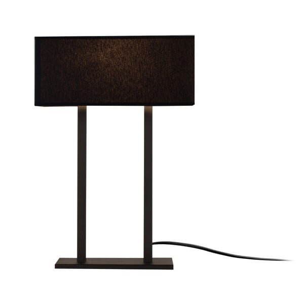 Lampada da tavolo nera (altezza 52 cm) Salihini - Opviq lights