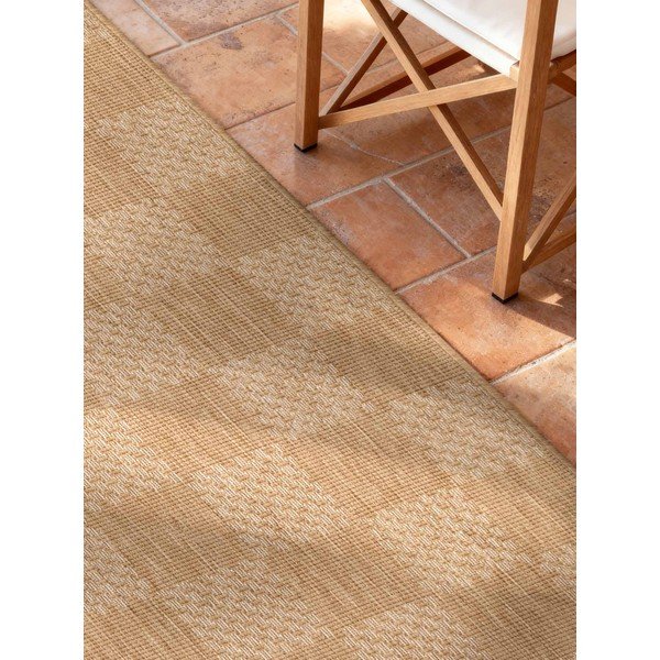 Passatoia da interno ed esterno color crema/di colore naturale 80x200 cm Haringey Dorothy – Ted Baker-image-3