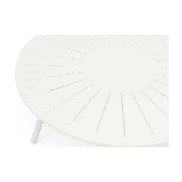 Tavolo da giardino rotondo in alluminio ø 110 cm Fleole - Ezeis-image-2