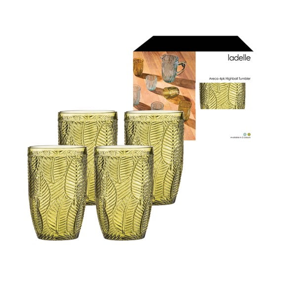 Set di bicchieri 4 pz 450 ml Areca – Ladelle-image-3