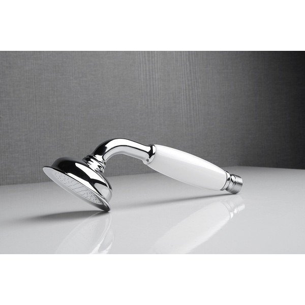 Soffione in ottone argento lucido ø 7 cm Epoca - Sapho-image-1