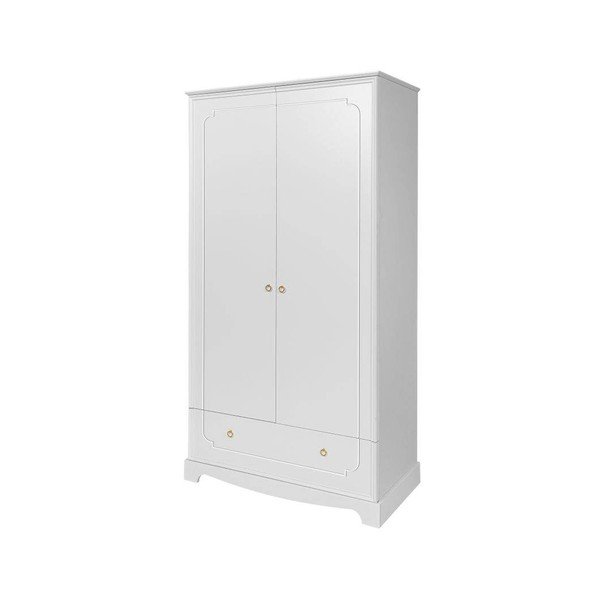 Armadio bianco per bambini 102,8x195 cm Royal - BELLAMY-image-2