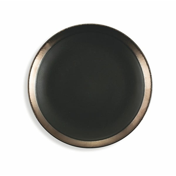 Set di 18 pezzi in gres nero Villa d'Este Naima - VDE Tivoli 1996-image-4