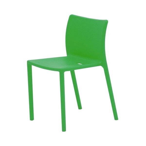 Sedia da pranzo verde Air - Magis
