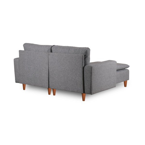 Divano angolare grigio chiaro (angolo sinistro) Lungo - Balcab Home-image-4