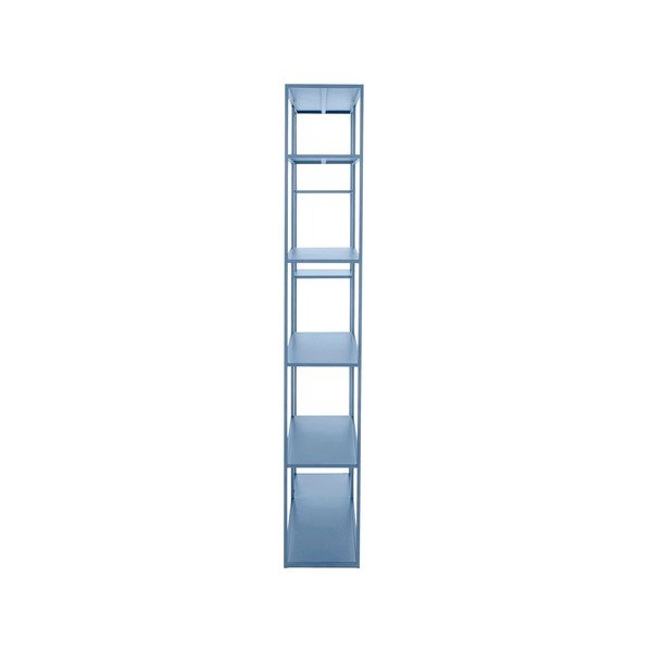 Libreria in metallo blu 120x188 cm Sisto - Støraa-image-2