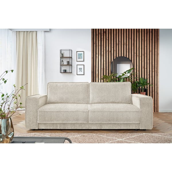 Divano letto beige Emile - Bobochic Paris-image-1