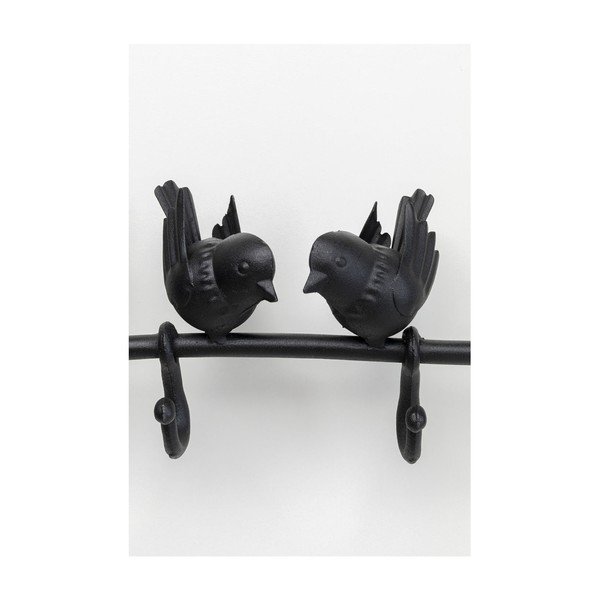 Appendiabiti da parete in metallo nero, larghezza 92 cm Birds - Kare Design-image-4