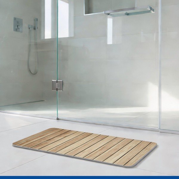 Tappetino per il bagno di colore naturale in diatomite 39x60 cm Lepiana – Wenko-image-2