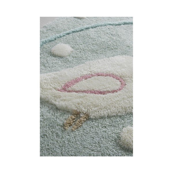 Set di 3 tappetini da bagno blu Birdie - Foutastic-image-3
