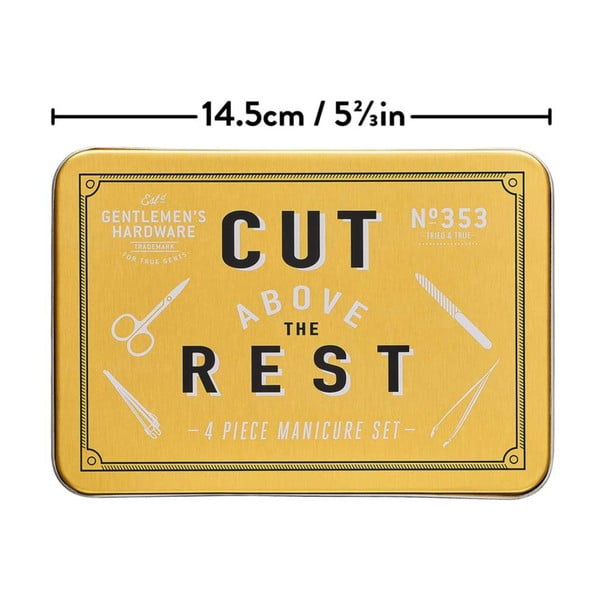 Manicure da viaggio in scatola di latta Gentlemen's Harware - Gentlemen's Hardware-image-4
