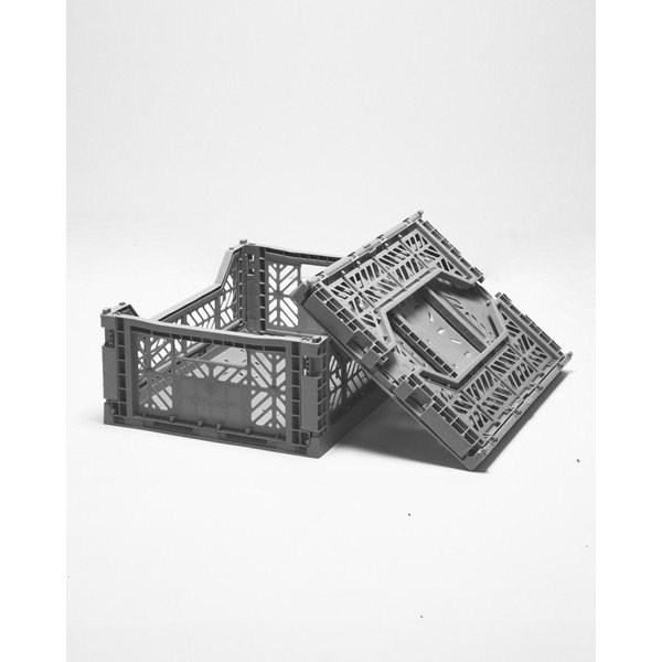 Set di 2 contenitori grigi Caja - Little Nice Things