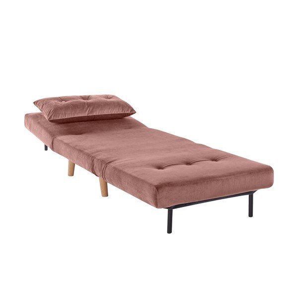 Poltrona in velluto rosa Magalli - Støraa-image-3
