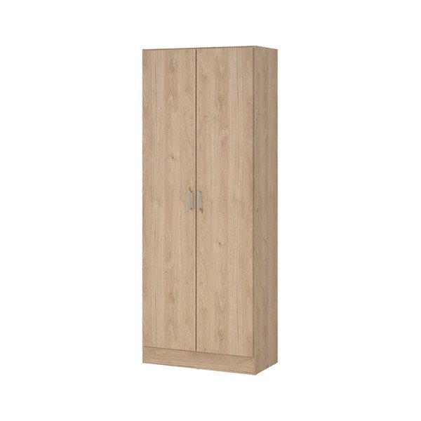 Armadio di colore naturale con effetto rovere 70x181x36 cm Focus – Tvilum