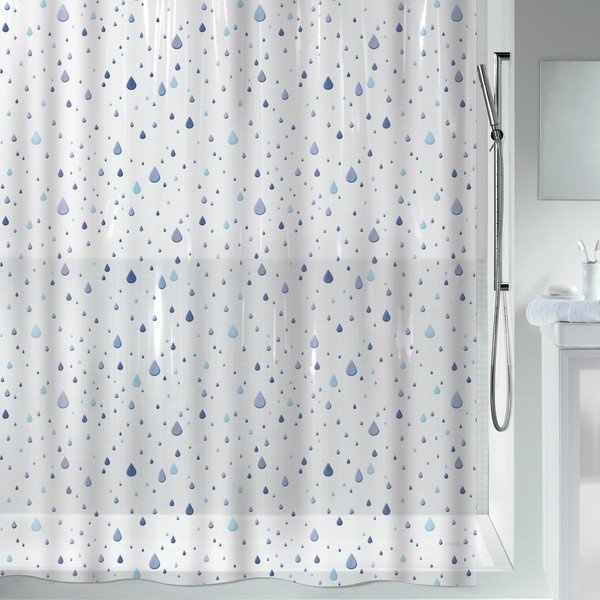 Tenda per doccia 180x200 cm Waterdrop – Spirella