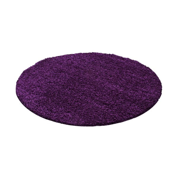 Tappeto rotondo viola scuro ø 160 cm Life - Ayyildiz Carpets