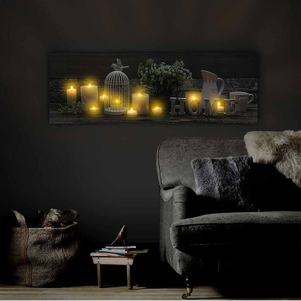 Immagine LED illuminata Home - Graham & Brown-image-1