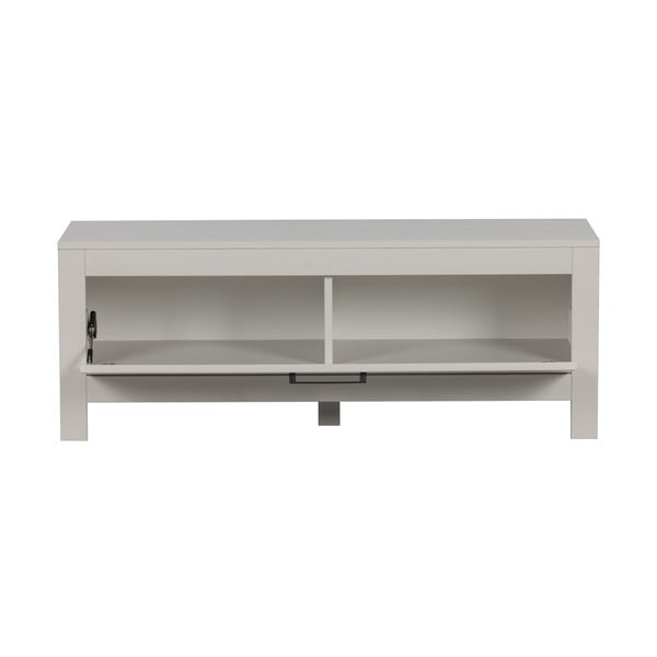 Mobile TV grigio chiaro in pino massiccio 120x45x40 cm Bonk – WOOOD-image-1