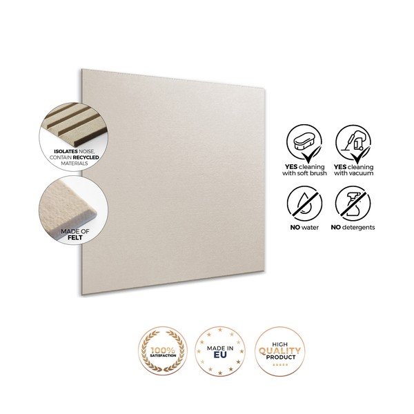 Set di pannelli acustici in tessuto 2 pz 60x60 cm Light Timber II – Styler-image-4