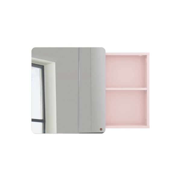 Mobile bagno sospeso rosa con specchio 80x58 cm Color Bath - Tom Tailor