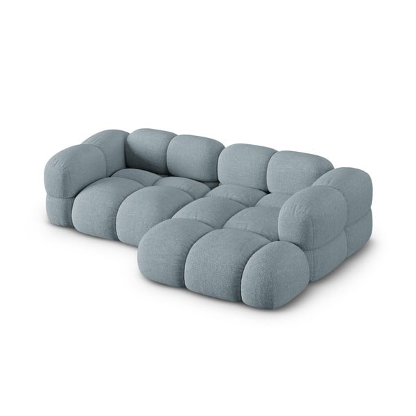 Divano angolare azzurro (con penisola a destra/con chaise lounge) Loretto – Cosmopolitan Design-image-3