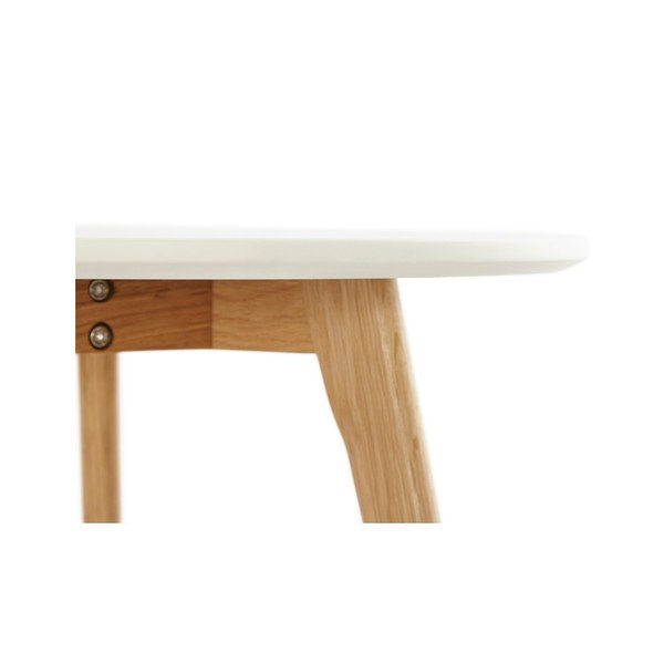 Set di 2 tavoli contenitori con piano bianco Espino - Kokoon-image-4