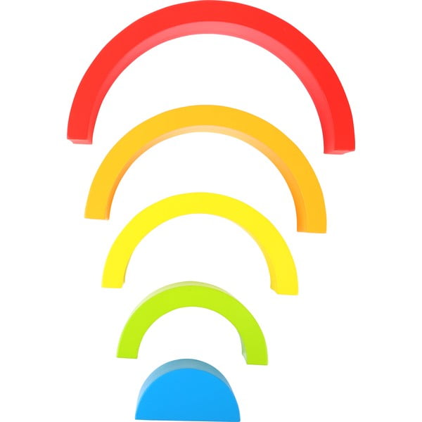 Gioco pieghevole in legno per bambini Rainbow - Legler-image-2