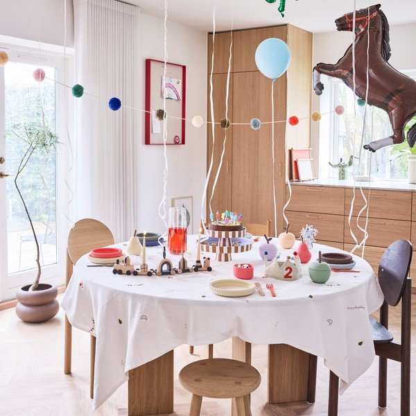 Set da pranzo per bambini in silicone 2 pz Mellow – OYOY Mini-image-2