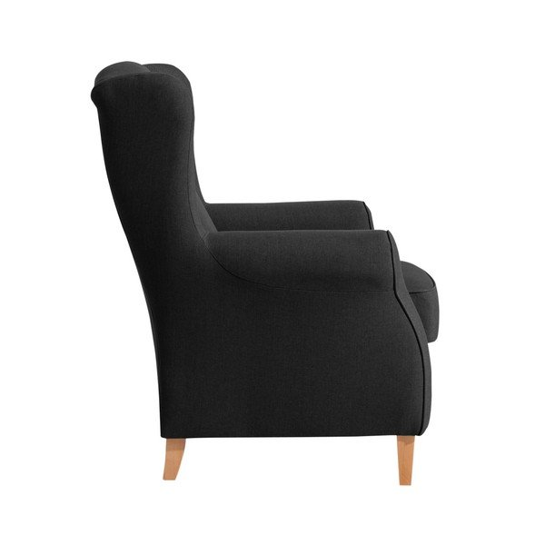 Poltrona nera Lorris Black - Max Winzer-image-2