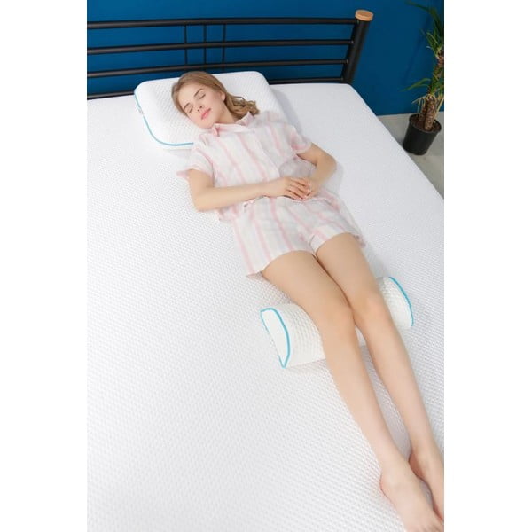 Cuscino ergonomico con imbottitura in memory foam 18x42 cm – Mila Home-image-2