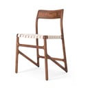 Sedia da pranzo marrone/color crema Fawn – Gazzda