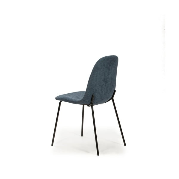 Set di sedie da pranzo blu 4 pz Renne - Marckeric-image-3